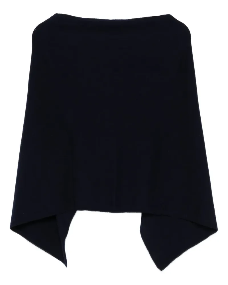 Eric Bompard Poncho aus Kaschmir - Blau Blau