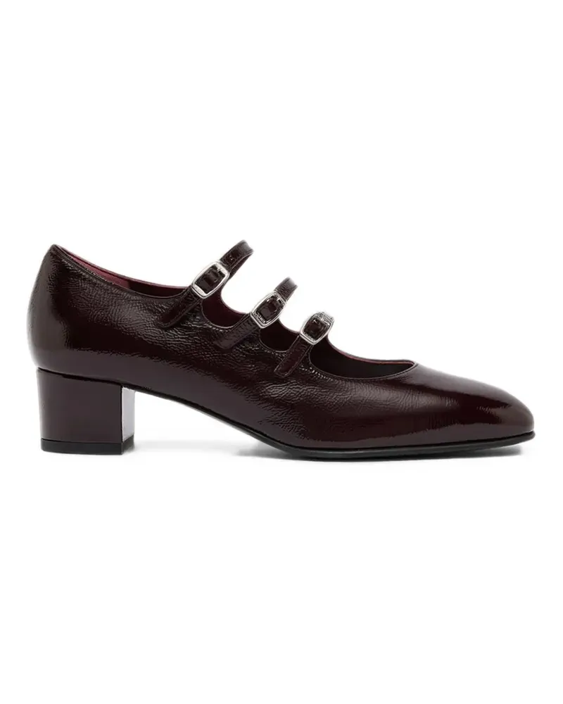 Carel Kina Pumps mit drei Riemen - Violett Violett