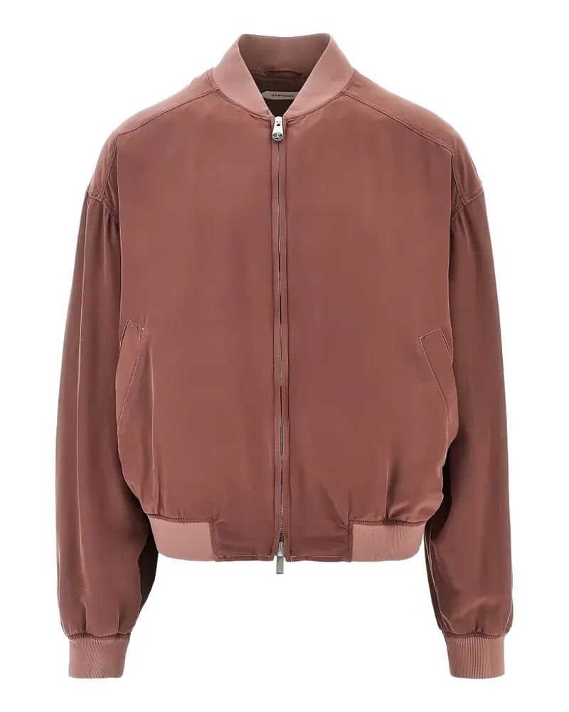 Versace silk bomber jacket - Braun Braun