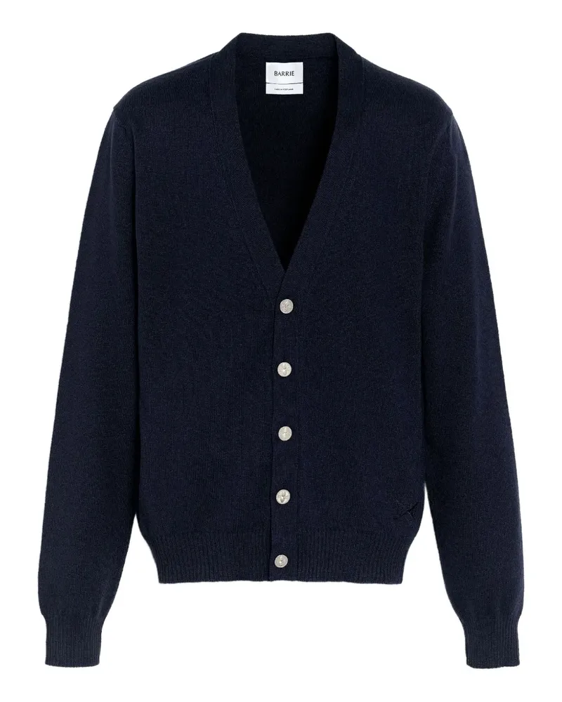 Barrie Cardigan mit V-Ausschnitt - Blau Blau