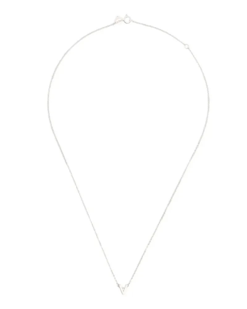Le Gramme alphabet necklace - Silber Silber