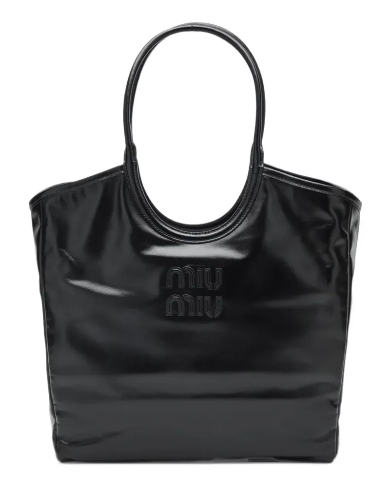 Miu Miu Ivy Handtasche - Schwarz Schwarz