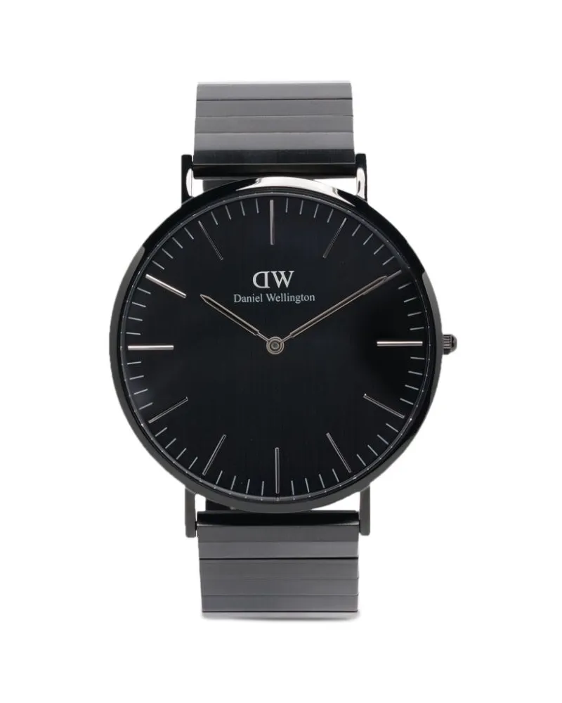 Daniel Wellington Classic Piano Link Onyx Unitone 40mm - Schwarz Schwarz