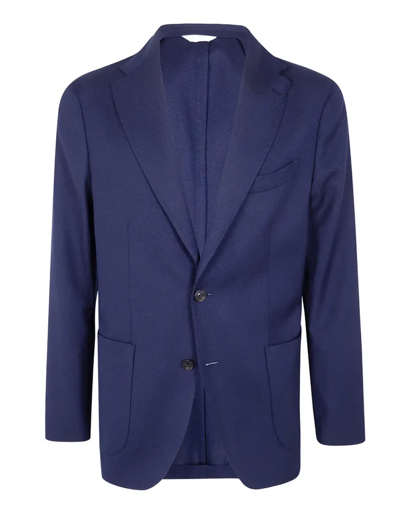 Boglioli single-breasted blazer - Blau Blau