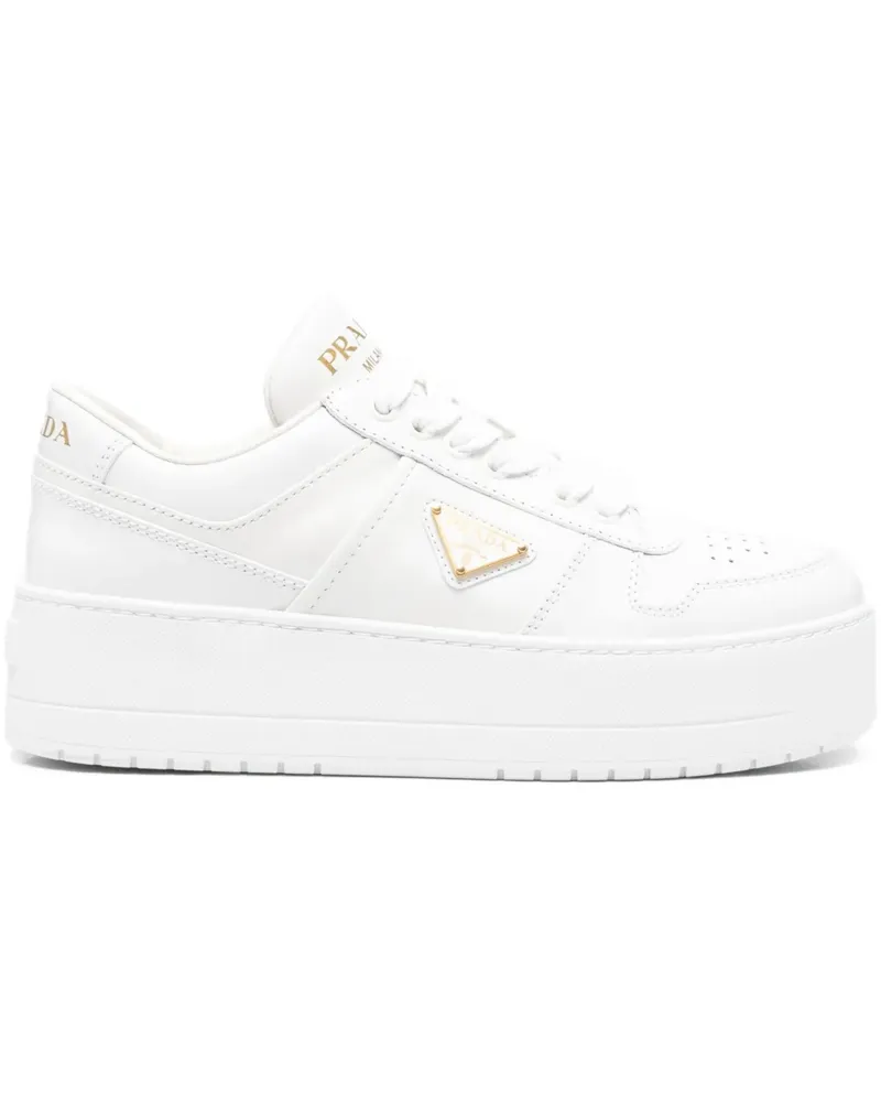 Prada Downtown Bold Sneakers - Weiß Weiß