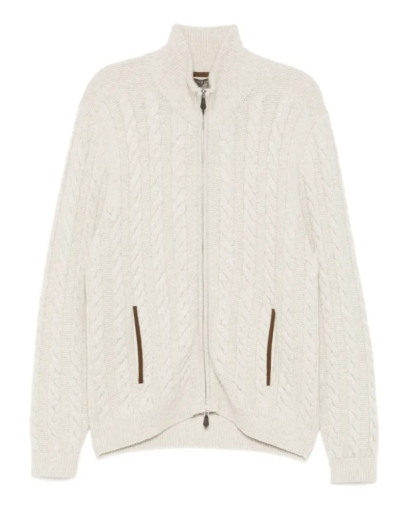 N.Peal Richmond Cardigan - Nude Nude