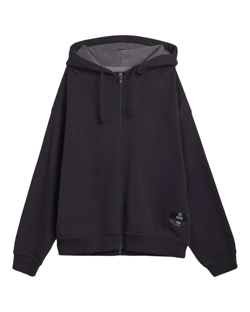 Y-3 x Mercedes zip hoodie - Schwarz Schwarz