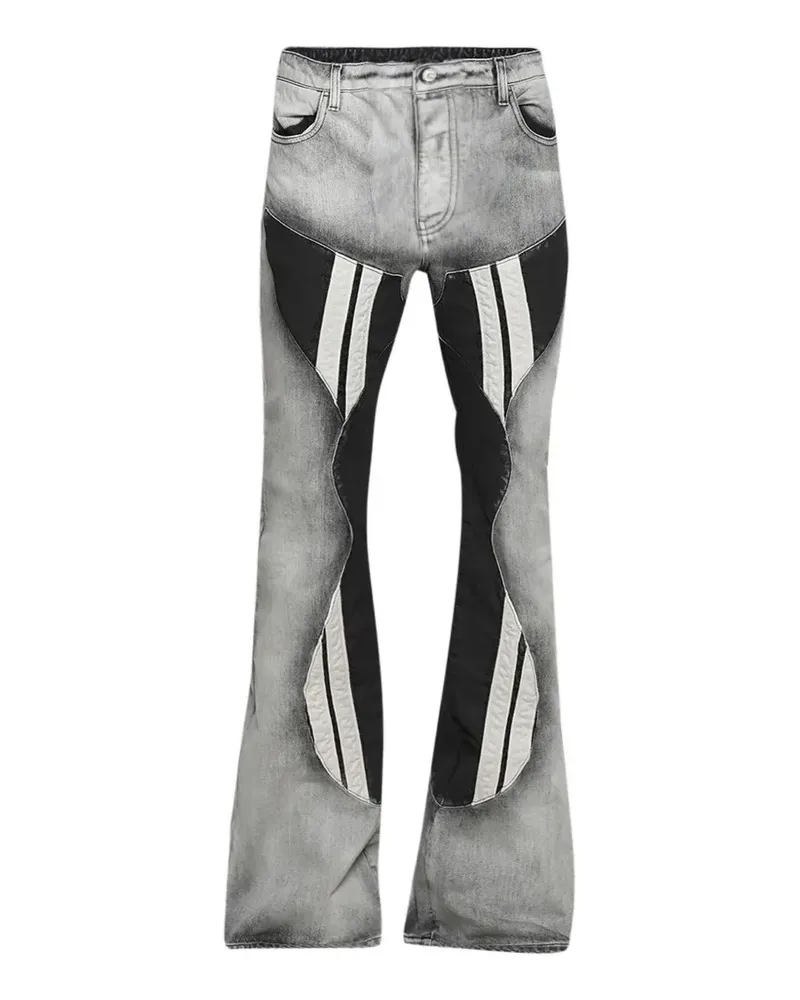 RRR123 Pneuma Jeans mit Acid-Wash-Effekt - Grau Grau