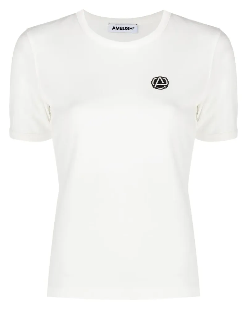 AMBUSH T-Shirt mit Logo - Nude Nude