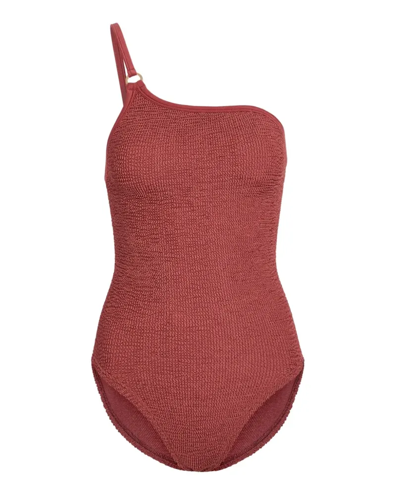 Hunza G Clara one-shoulder swimsuit - Rot Rot