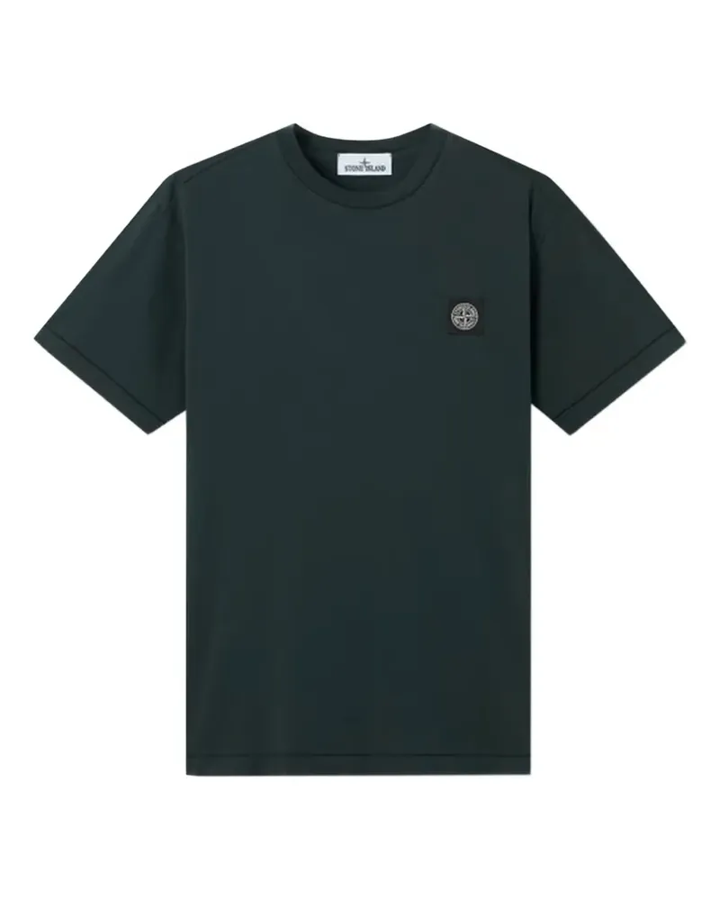 Stone Island 2100027 60/2 cotton jersey - Grün Grün