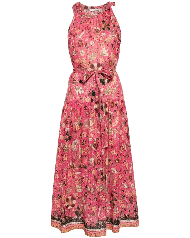 Ulla Johnson Samar Midikleid - Rot Rot