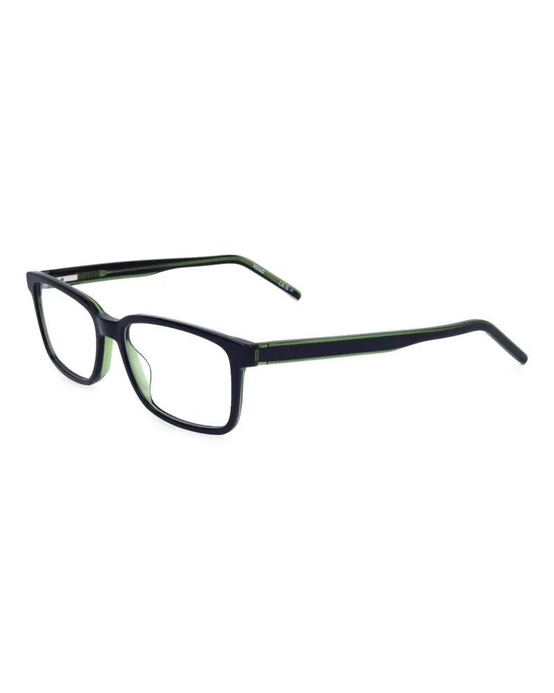 HUGO BOSS Brille mit eckigem Gestell - Schwarz Schwarz