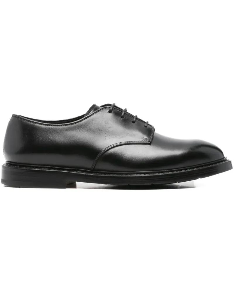 Premiata lace-up leather oxford shoes - Schwarz Schwarz