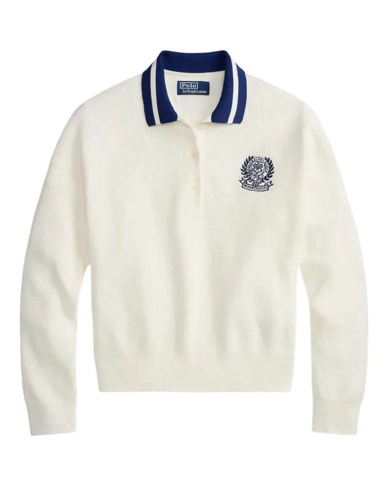 Ralph Lauren Pullover mit Waffelstrick-Muster - Nude Nude
