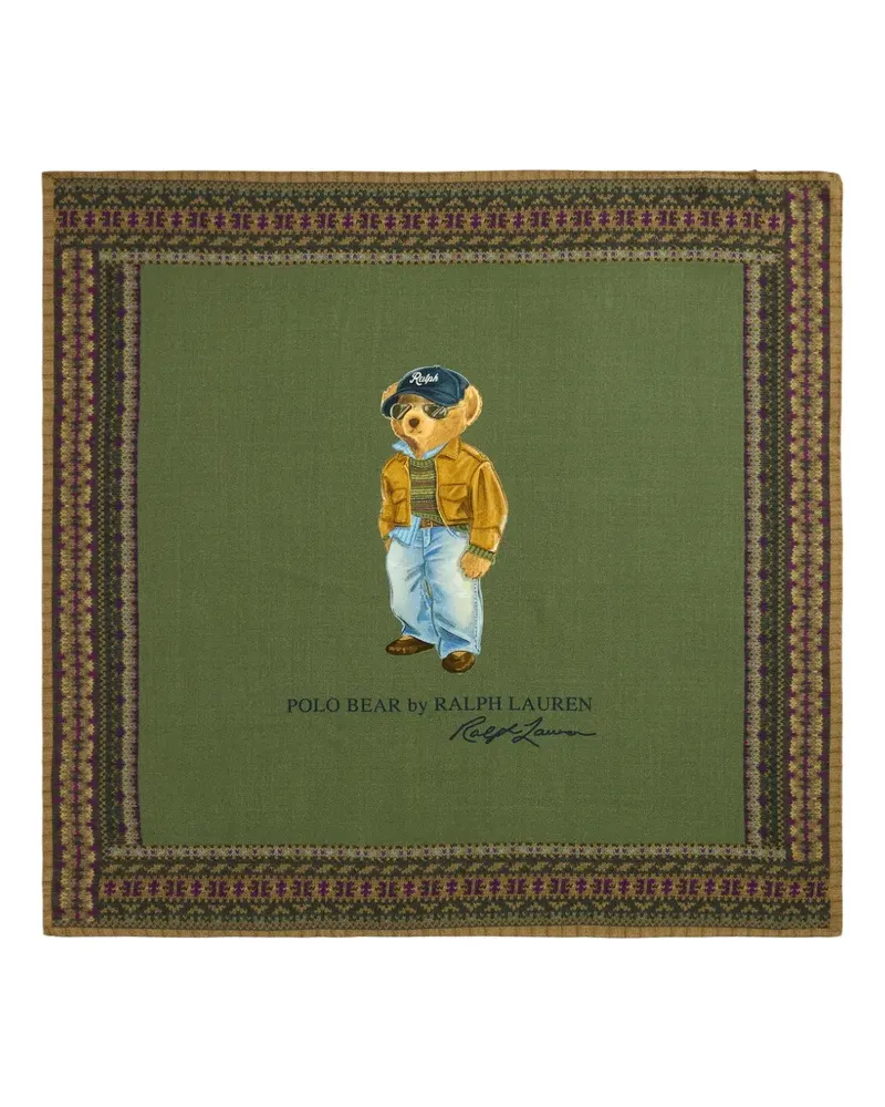 Ralph Lauren Polo Pony Schal - Grün Grün