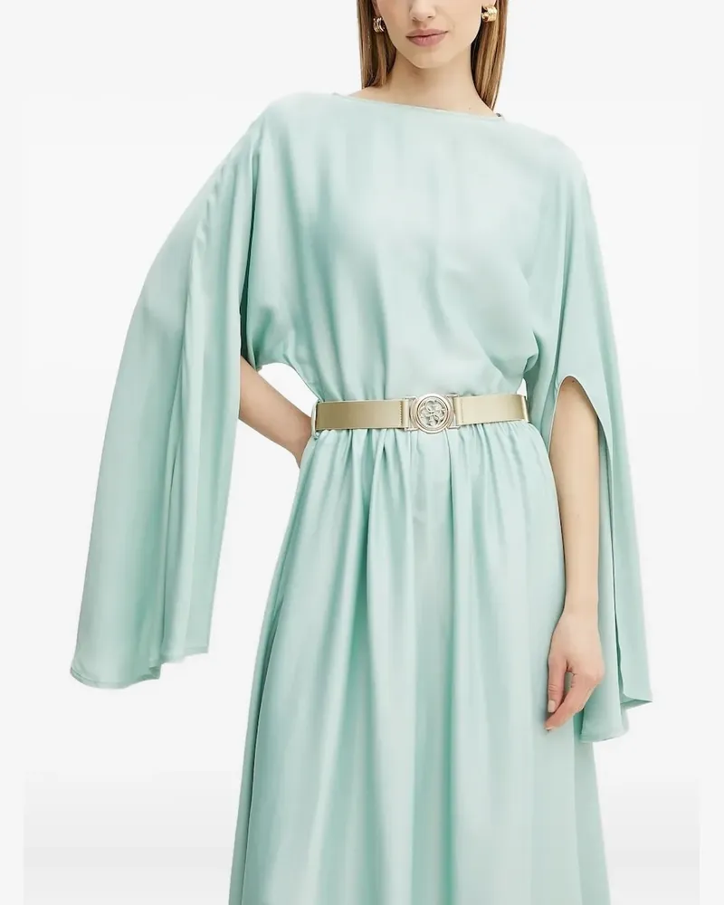 Guess Midikleid mit Cape-Ärmeln - Grün Grün