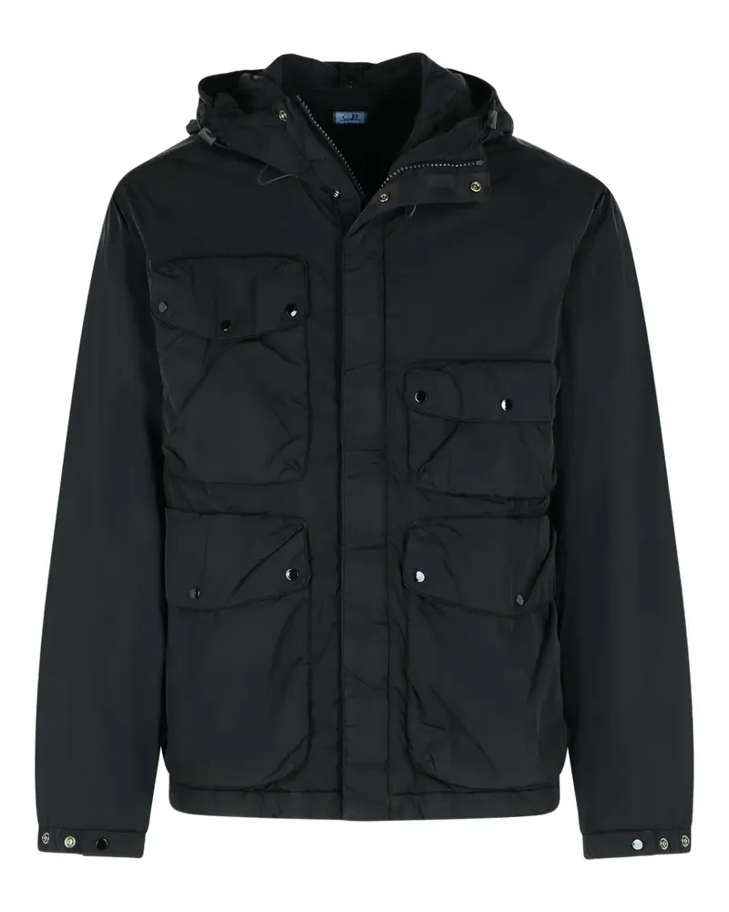 C.P. Company drawstring appliqué jacket - Schwarz Schwarz
