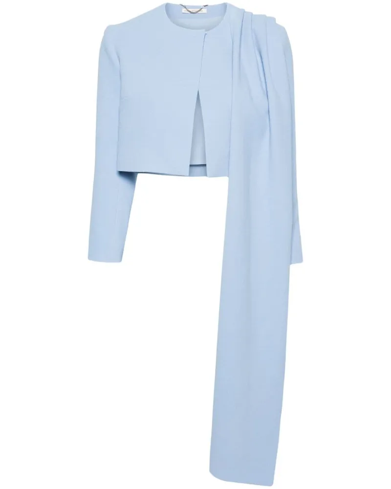 EMILIA WICKSTEAD Meggie Cropped-Jacke - Blau Blau