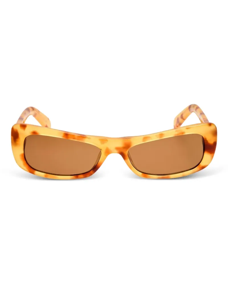 Jacquemus Capri cat-eye sunglasses - Orange Orange