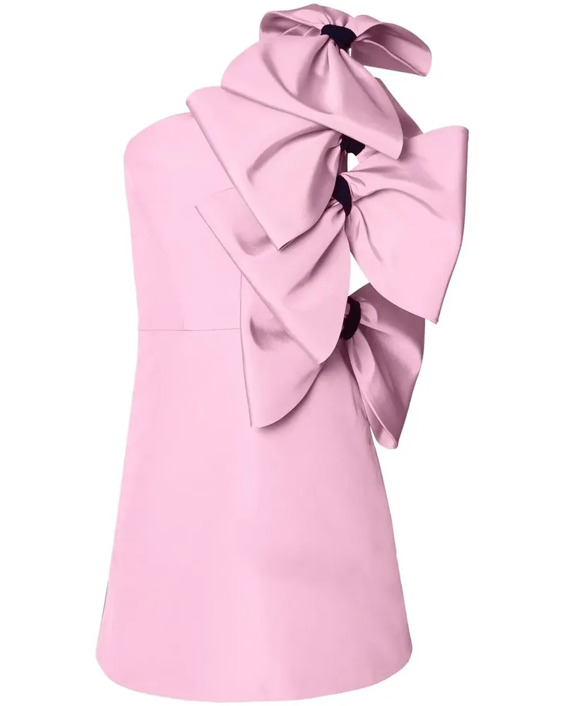 Carolina Herrera New York Minikleid mit Schleifen - Rosa Rosa