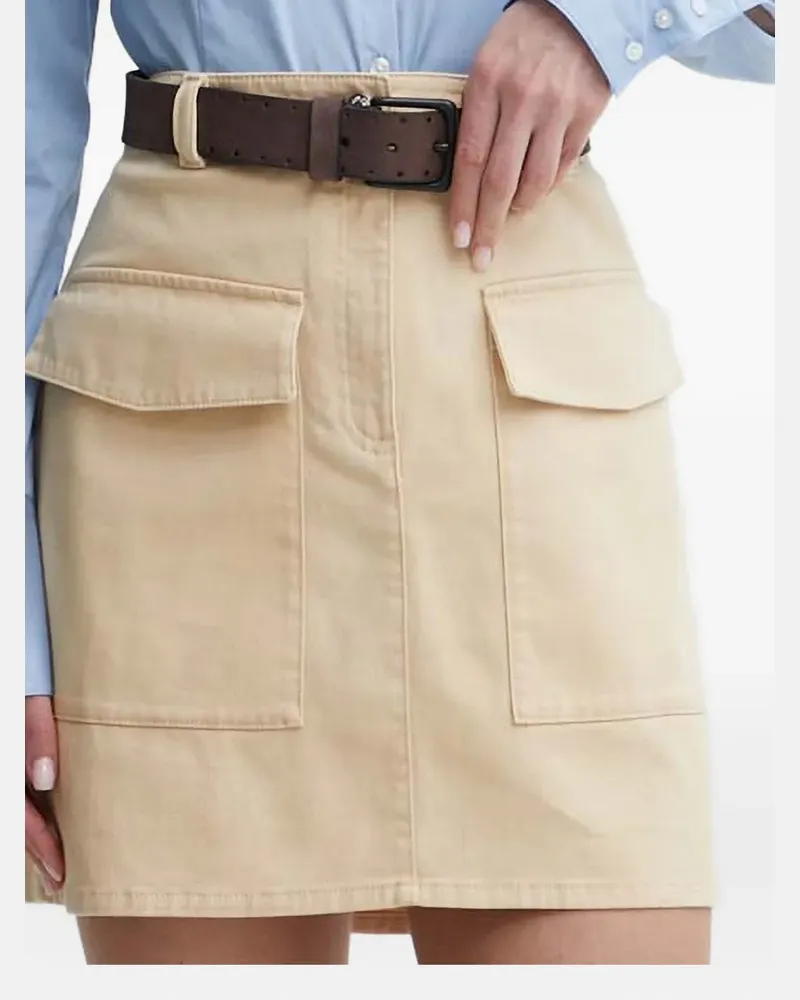 HUGO BOSS pocket mini skirt - Nude Nude