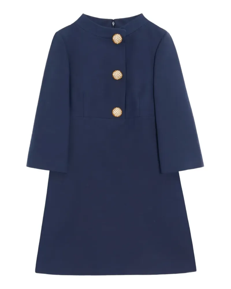 Valentino Garavani Crepe Couture short dress - Blau Blau