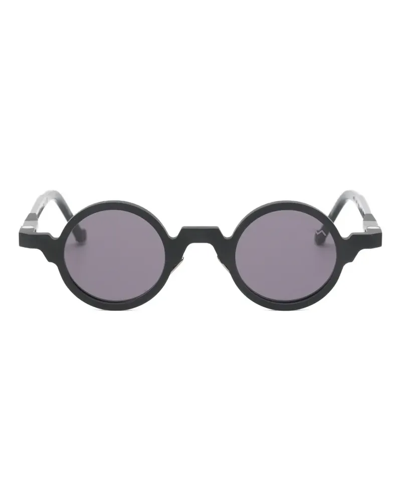 VAVA EYEWEAR White Label Sonnenbrille mit rundem Gestell - Schwarz Schwarz