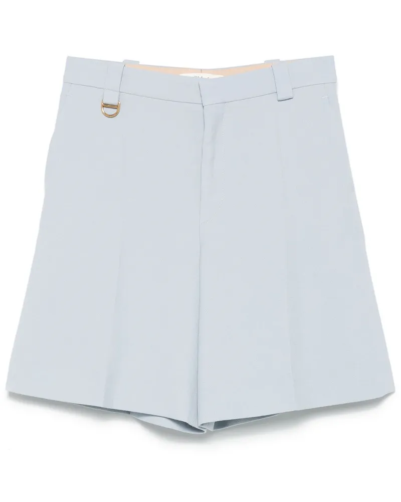 Chloé Shorts aus Schurwolle - Blau Blau