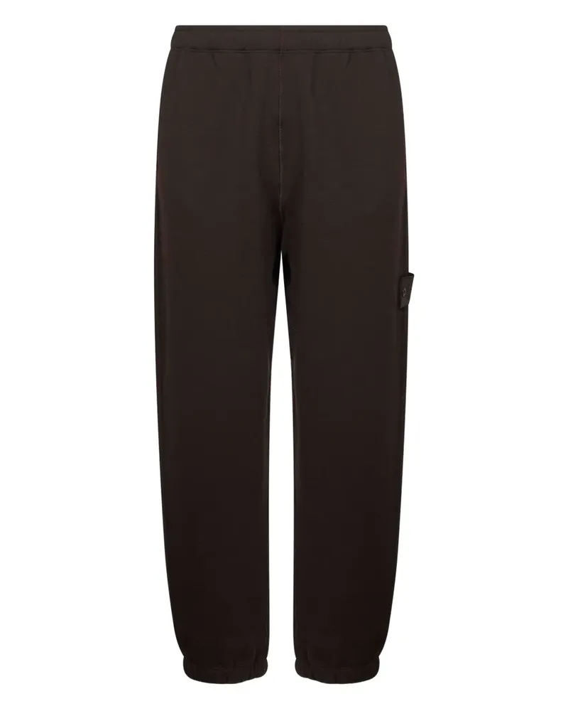 Stone Island Jogginghose mit elastischen Bündchen - Schwarz Schwarz
