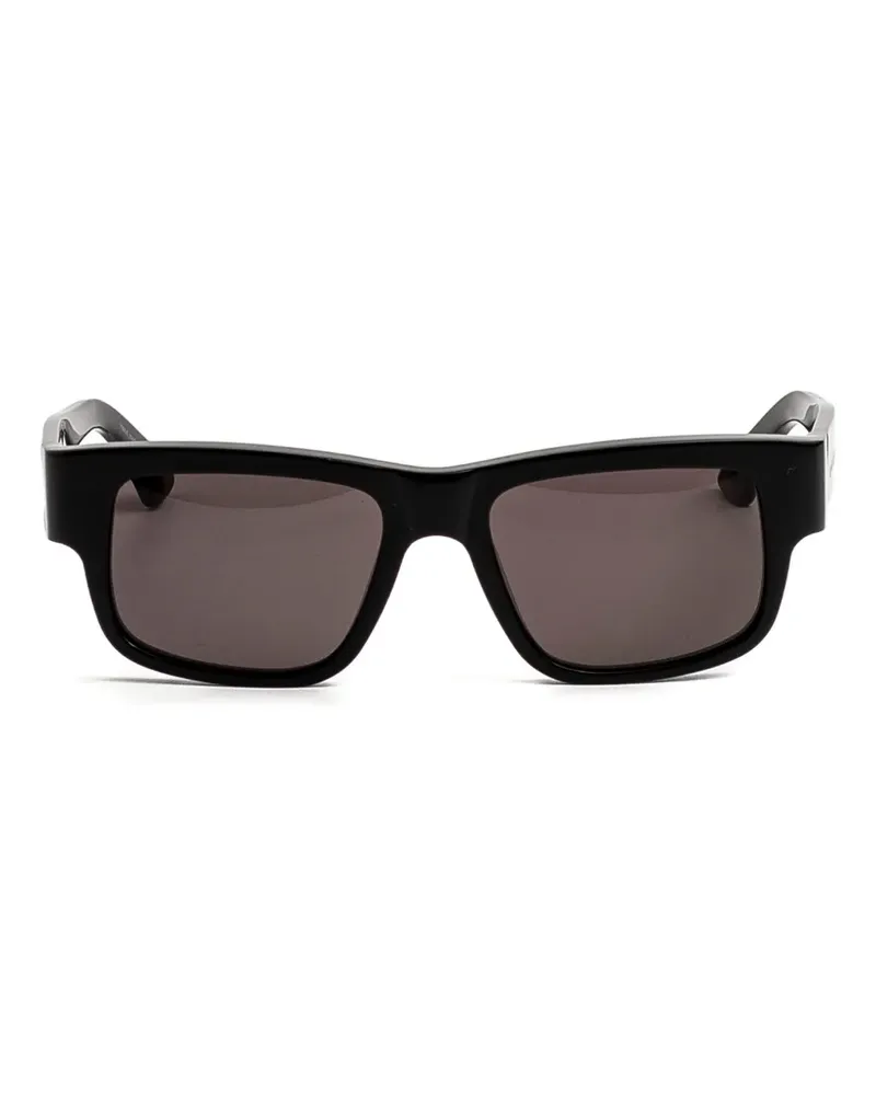 Marni Sonnenbrille mit eckigem Gestell - Schwarz Schwarz