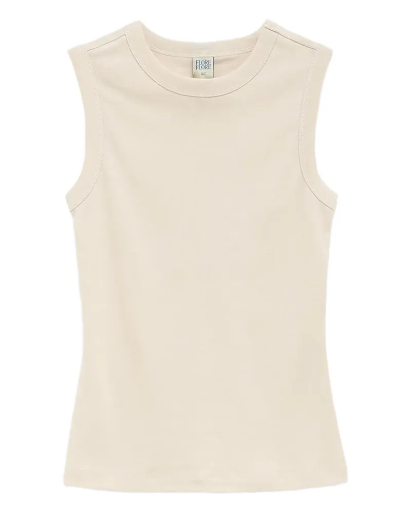Flore Flore Geripptes Esme Tanktop - Nude Nude