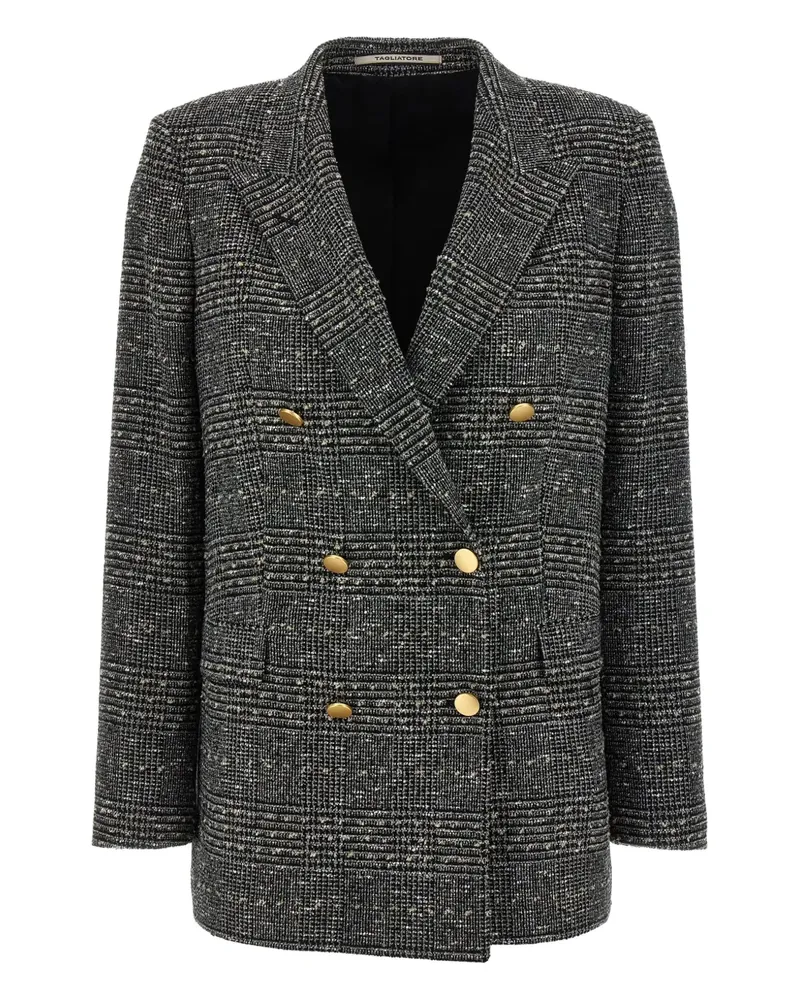 Tagliatore Doppelreihiger Jasmine Blazer - Schwarz Schwarz