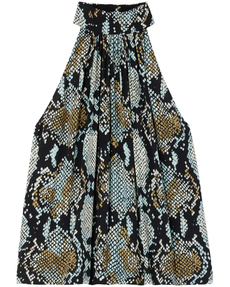 Proenza Schouler Top mit Print - Schwarz Schwarz