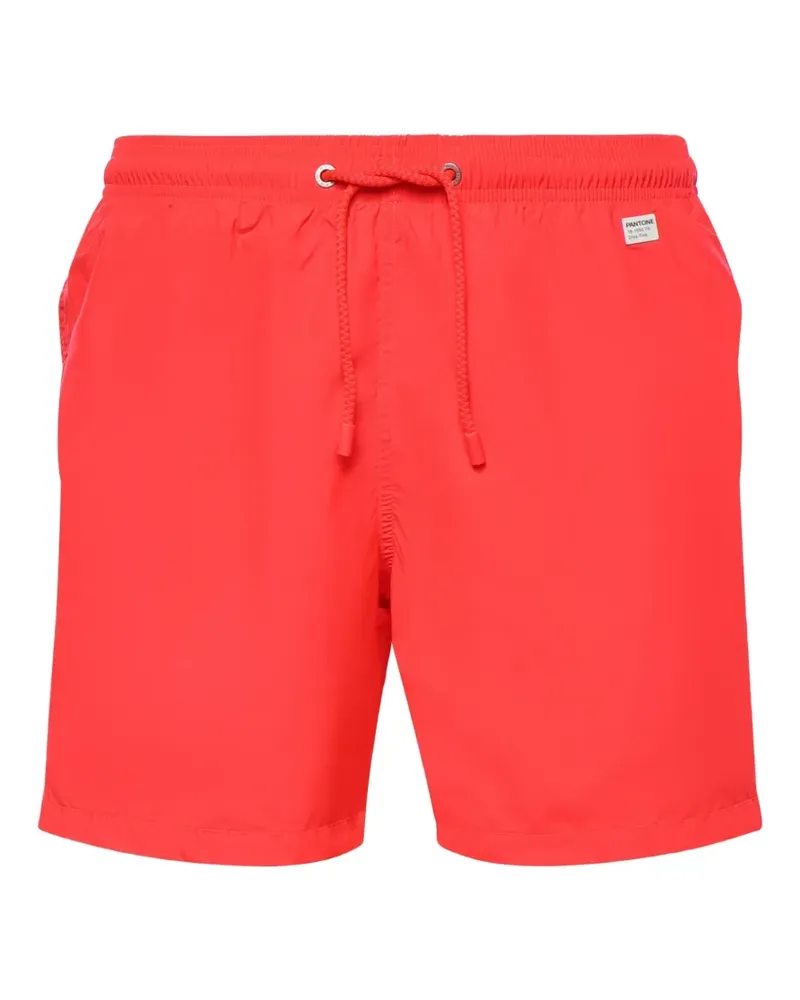 MC2 Saint Barth drawstring-waist Pantone swim shorts - Rot Rot