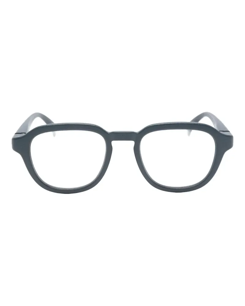Mykita Wally geometric-frame glasses - Blau Blau