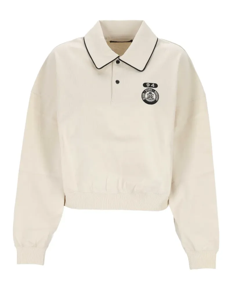 Amiri College Poloshirt - Nude Nude