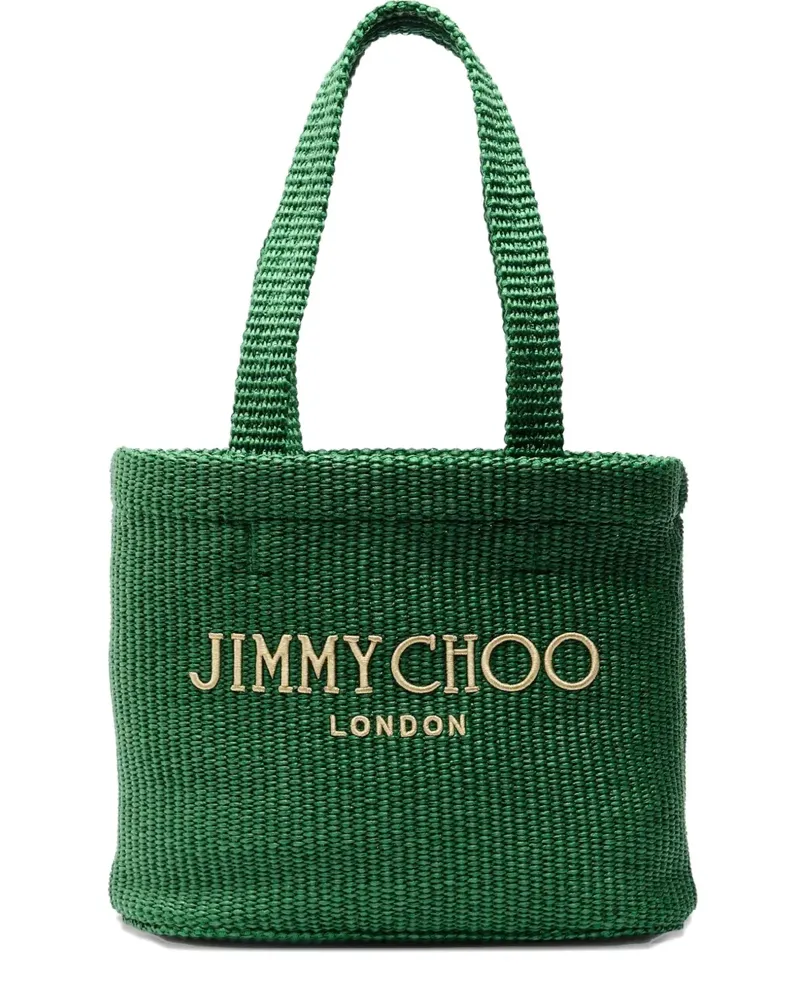 Jimmy Choo logo tote bag - Grün Grün