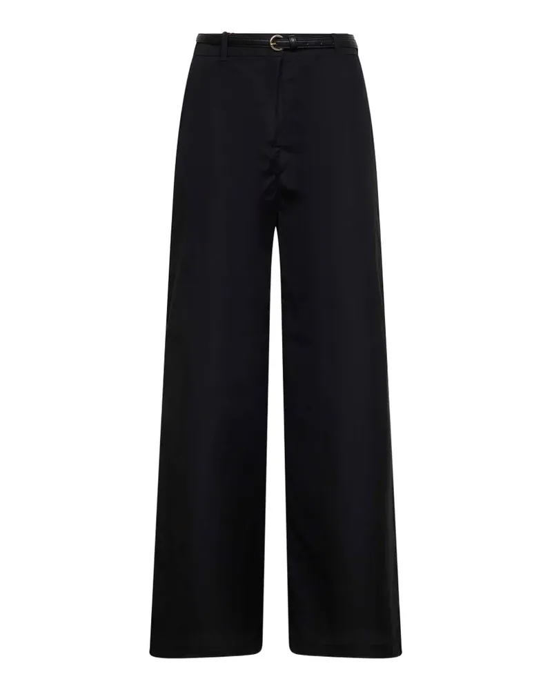 Max Mara belted wide-leg trousers - Schwarz Schwarz