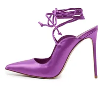 Ivy Stiletto-Pumps mit Knöchelriemen - Violett