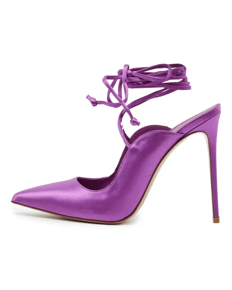Le Silla Ivy Stiletto-Pumps mit Knöchelriemen - Violett Violett