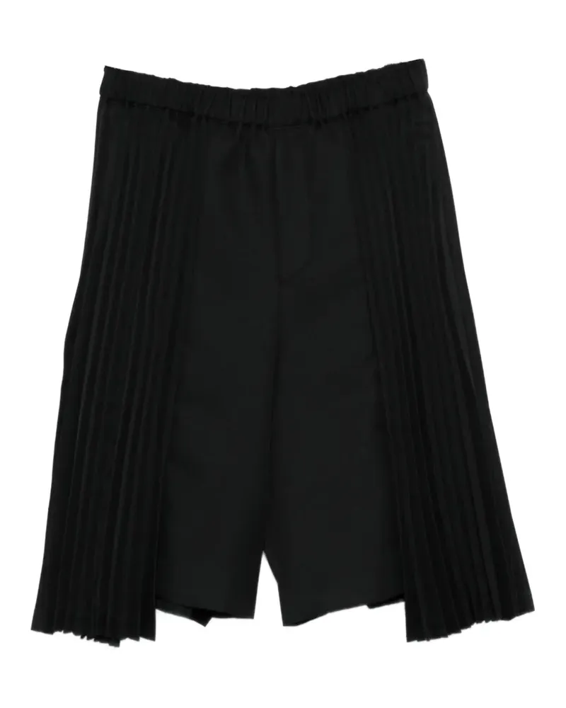 Comme des Garçons pleated shorts - Schwarz Schwarz