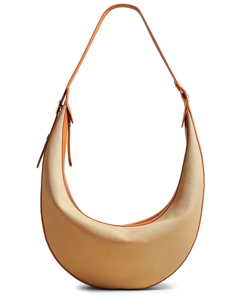 KHAITE Augustina Schultertasche - Nude Nude