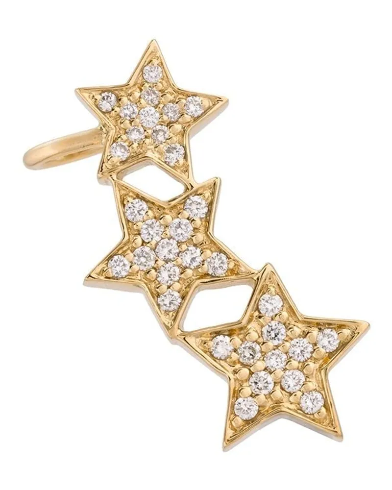 Alinka 18kt 'Stasia' Ear Cuff aus Gelbgold mit Diamanten - Metallic Metallic