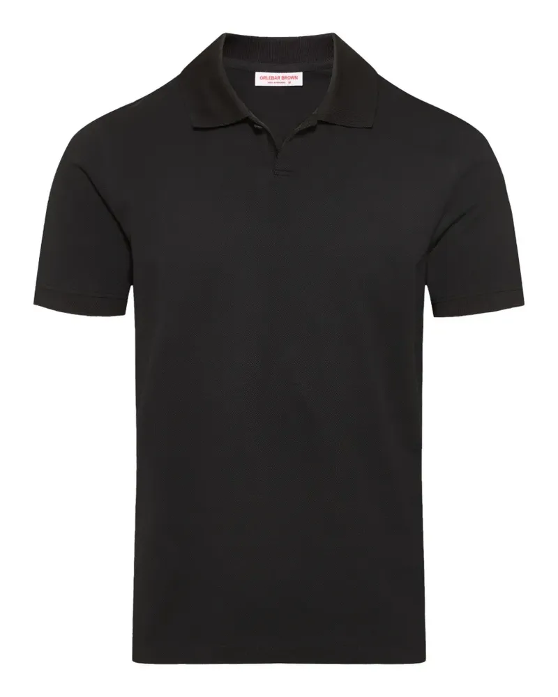 Orlebar Brown Bruno Pique polo shirt - Schwarz Schwarz
