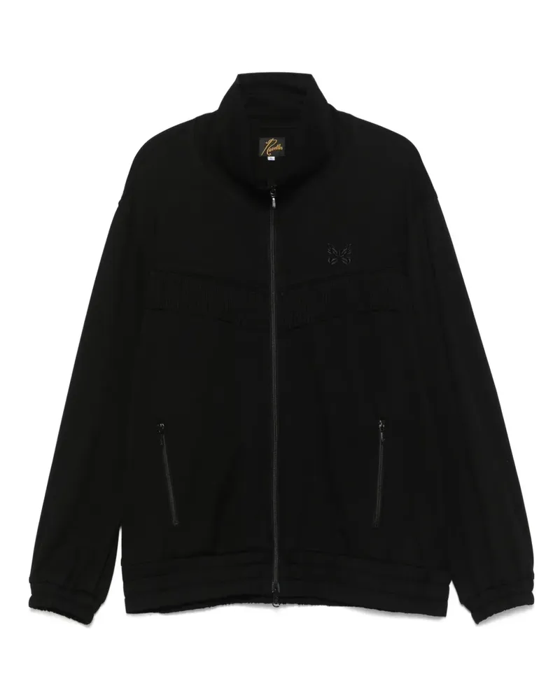 NEEDLES Sweatshirt mit Fransen - Schwarz Schwarz
