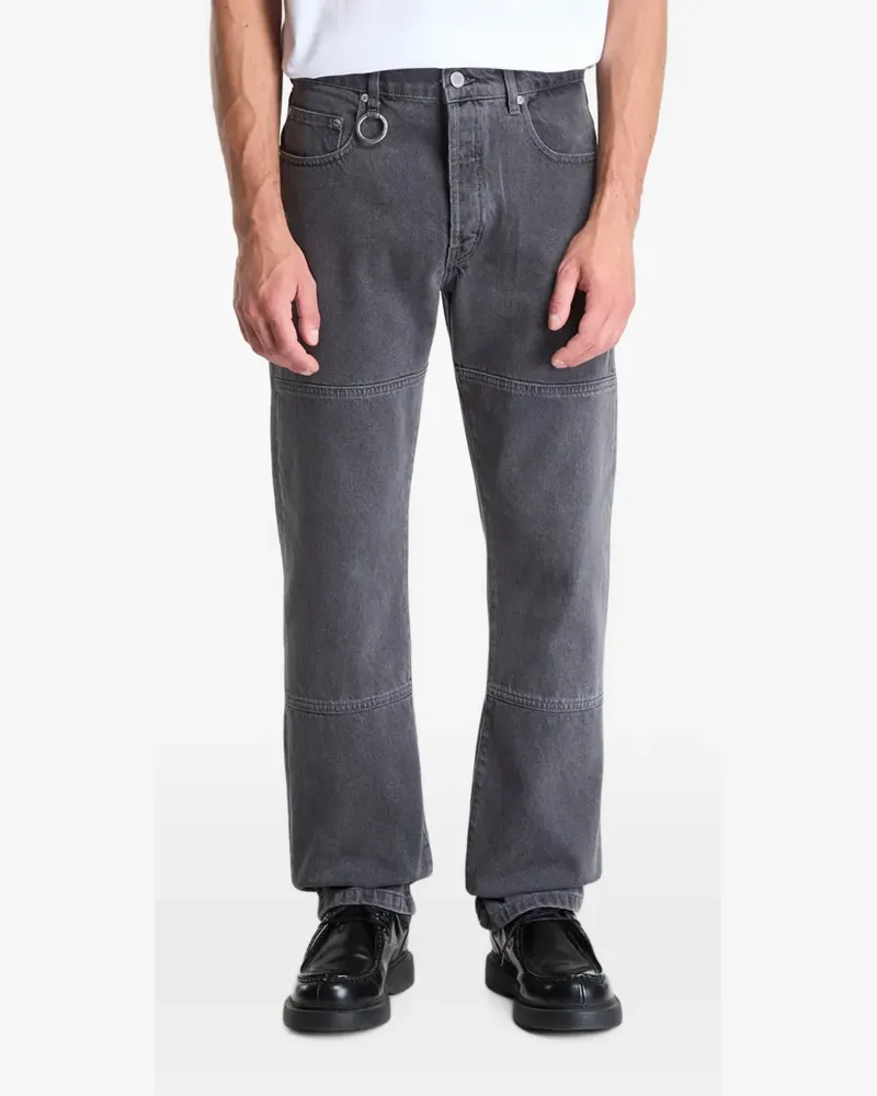 Études Studio Corner Jeans mit Metallring - Grau Grau