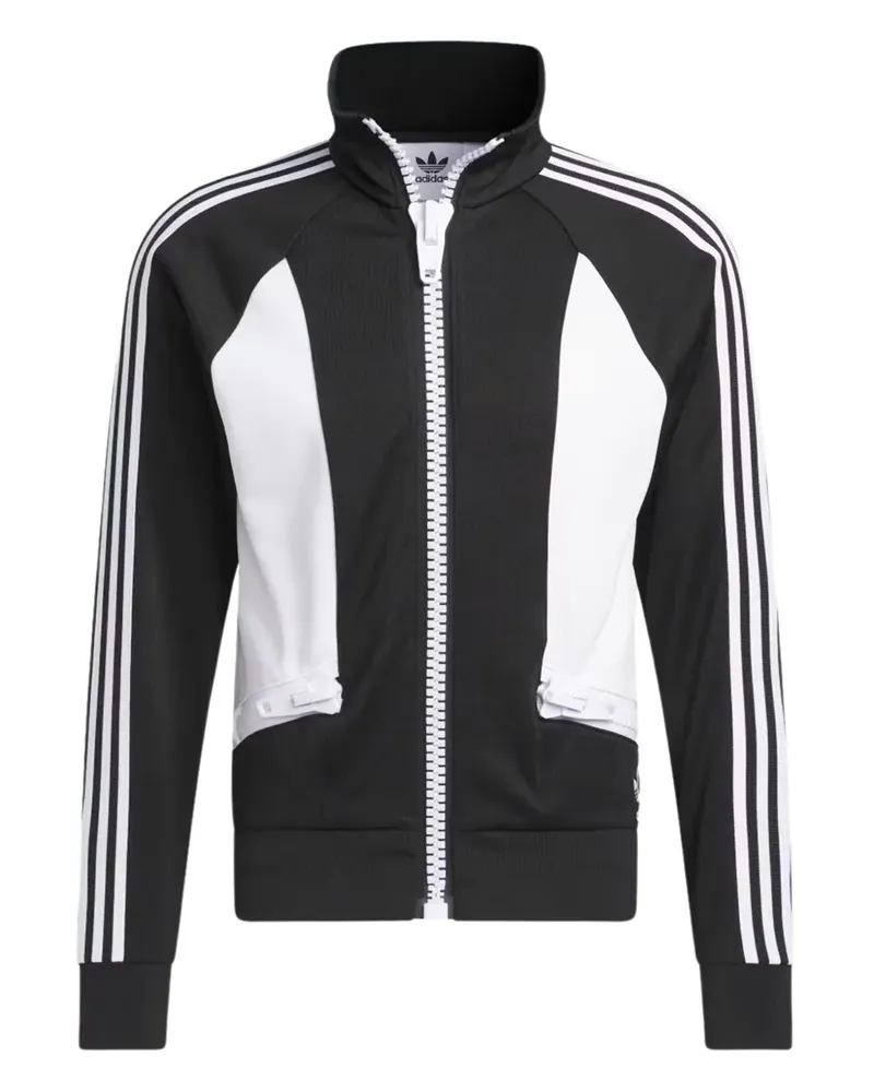 adidas x Jeremy Scott Big Zipper Jogginghose - Schwarz Schwarz