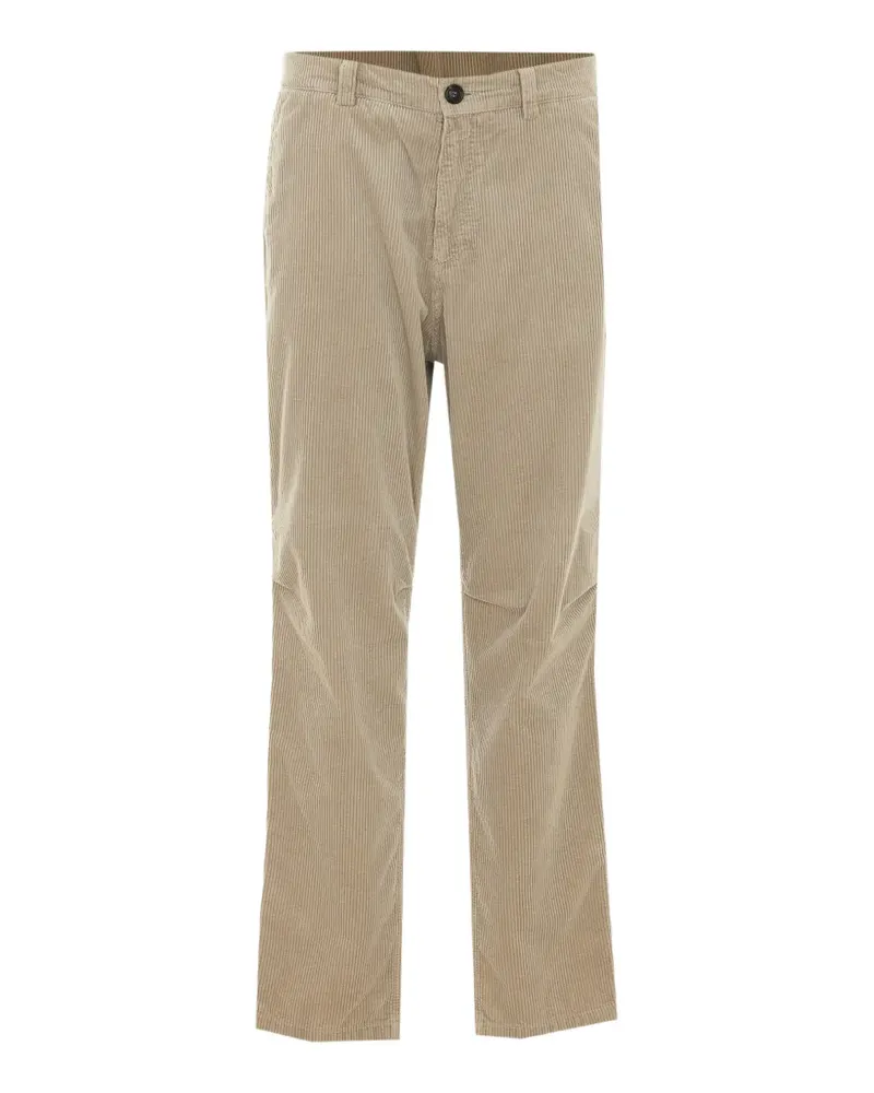Brunello Cucinelli Gerade Hose mit Cord-Struktur - Nude Nude