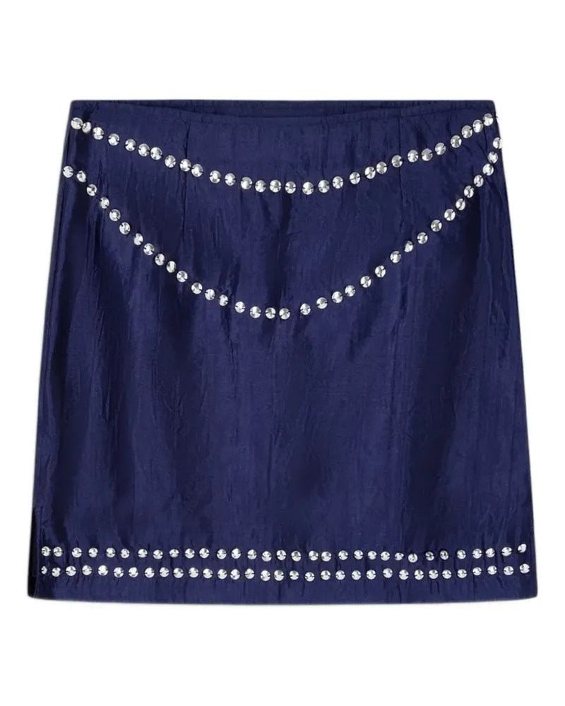 GIMAGUAS Claude Jewel silk skirt - Blau Blau